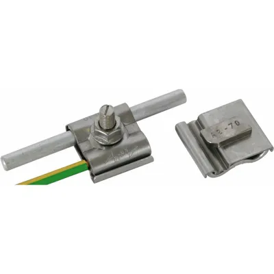 Obrázek produktu pro Dehn + Soehne DEHN Uni uzemňovací svorka M8 Rd8-10mm+4-50qmm 540 250 Nerezová ocel (540250)