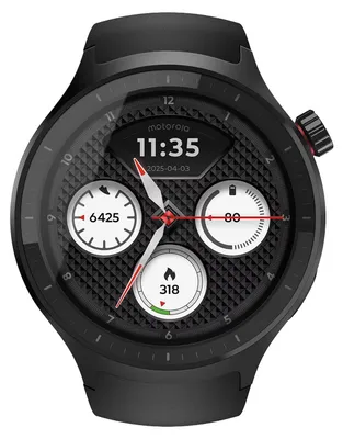 Image de Motorola Moto Watch, 3,63 cm (1,43"), OLED, écran tactile, 4 To, GPS, 40 g
