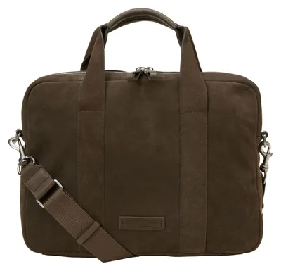 Produktbild von Marc O'Polo Leder Businesstasche Laptoptasche mit Laptopfach Jonis Business Bag Dark Nickle braun