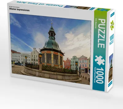 Produktbild von CALVENDO Puzzle Ein Motiv aus dem Kalender Wismar Impressionen | 1000 Teile Lege-Größe 64x48cm Foto-Puzzle für glückliche Stunden