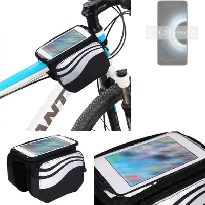 Produktbild von K-S-Trade Rahmentasche Fahrrad-Halterung kompatibel mit Xiaomi Redmi K50 Ultra Rahmenhalterung Fahrrad Handyhalterung Fahrradtasche Handy Smartphone