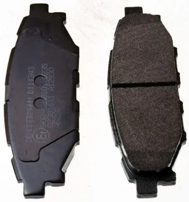 Produktbild von DENCKERMANN Bremsbeläge Satz Hinten Bremsklötze für TOYOTA GT 86 Coupe (ZN6) B111343
