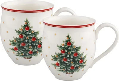 Zdjęcie produktu dla Toy's Delight Becher mit Henkel Set 2tlg., Tannenbaum 137 x 96 x 101 mm, 390 ml | Villeroy & Boch | Art.-Nr. 1485858403 | EAN 4003686186538