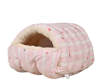 Immagine prodotto di Elzusha - Casetta per gatti coperta, con sacco nido removibile e lavabile