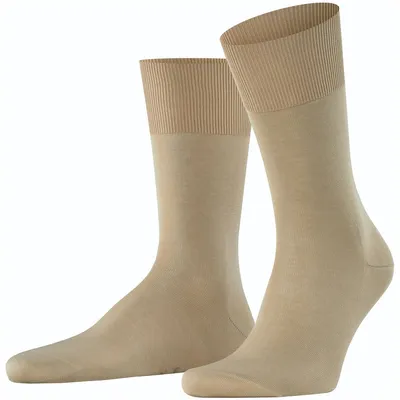 Image de Chaussettes FALKE Firenze pour homme, couleur sable, pointure 41-42