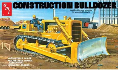 Produktbild von AMT AMT1086 Construction Bulldozer Planierraupe