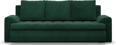Produktbild von Sofa 3-Sitzer mit Schlaffunktion Foresta, Cord - Dunkelgrün