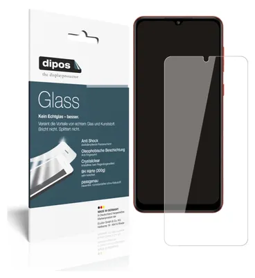 Zdjęcie produktu dla 2x folia ochronna do Samsung Galaxy M02s - folia antywstrząsowa 9H dipos Glass szkło plastikowe