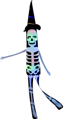 Produktbild von Halloween Skelett Geist Lichterkette Batteriebetrieben Hängedeko für Innen Hof Garten Party Deko, Bunt