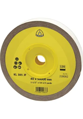 Produktbild von Klingspor KL 385 JF Rollen, 115 x 50000 mm Korn 100