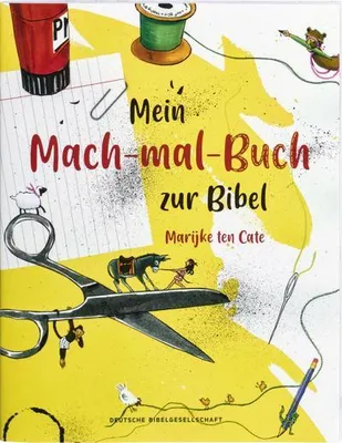 Obrázek produktu pro Kinderbuch: Biblische Geschichten zum Ausmalen und Basteln, ab 3 Jahren, 36 Seiten