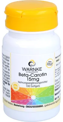 Immagine prodotto di Capsule di betacarotene 15 mg 100 Capsule