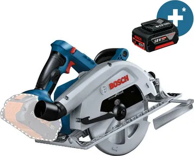 Produktbild von Bosch GKS 18V-68 C Professional, Holz, Schwarz, Blau, Grau, Bürstenlos, 19 cm, 5000 RPM, 7 cm