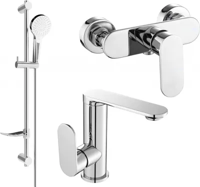 Produktbild von Mexen Milo DF05 Brausegarnitur, Chrom - 713054DF05-00