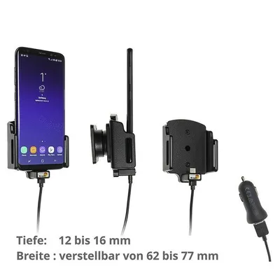 Obrázok produktu pre Brodit 521842, Mobilný telefón / smartfón, Aktívny držiak, Auto, Čierna