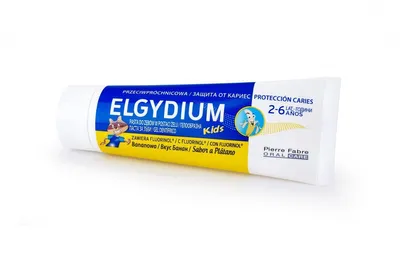 Obrázok produktu pre Elgydium Kids Pasta do zbw przeciw prchnicy 2-6 lat bananowa 50ml