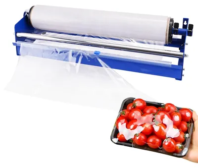 Stretchfolienspender 50 cm, manuelle Verpackungsmaschine, Tischgerät