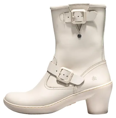 Produktbild von Art Stiefeletten mit Absatz Damen 1455 GRASS WAXED CREAM/ ALFAMA Farbe Beige