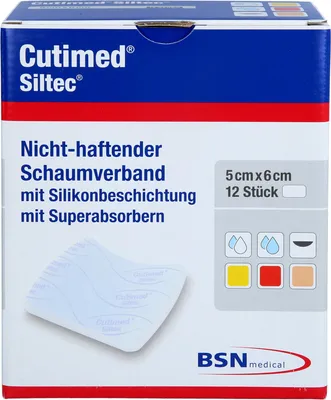 Immagine prodotto di Cutimed Siltec 5x6cm, 12 St KOM