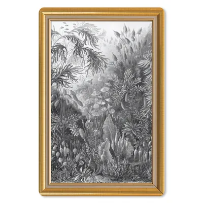 Produktbild von MuchoWow® Mauspad Mousepad Kunst - Maler - Gold - Liste 18x27 cm - Mousepads - Maus Mat - Pad - Mausunterlage