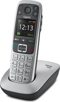 Produktbild von Gigaset COMFORT 550HX, Analoges/DECT-Telefon, Kabelloses Mobilteil, Freisprecheinrichtung, 200 Eintragungen, Anrufer-Identifikation, Schwarz