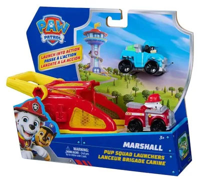 Produktbild von Paw Patrol PAW Pup Squad Launcher Marshall & Rex
