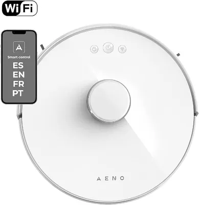 Image de AENO RC2S aspirateur robot - Fonction balayage - Smart app FR - 2.5KPa - Blanc