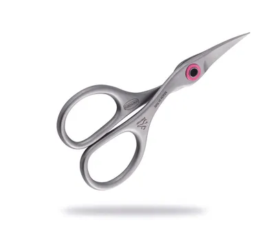 Image de Premax Ringlock Ciseaux à ongles courbés - Manucure - 9,5cm - Rose