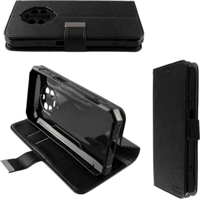 Produktbild von caseroxx Handy Hülle Tasche kompatibel mit Blackview BV8800 / BL8800 Pro Bookstyle-Case Wallet Case
