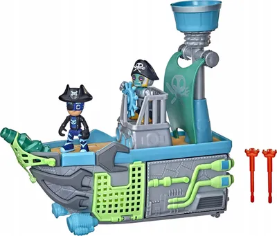 Produktbild von PJ Masks Sky Pirate Battleship, Pirat, 3 Jahr(e), Mehrfarbig, Kunststoff