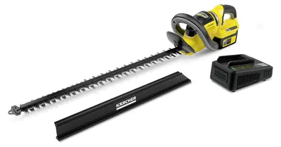 Produktbild von Kärcher Akku-Heckenschere HGE 36-60 Battery Set, 36V, 60cm Klingenlänge, Akku