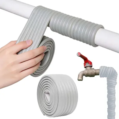 Produktbild von Buisisolierung selbstklebend, 8 cm x 5 m, NBR-Schaum, für Heizungsrohre