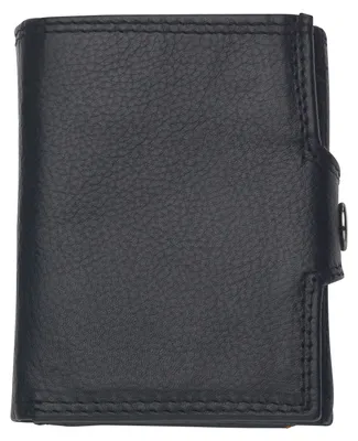 Obrázek produktu pro Josephine Osthoff Slim Wallet with coin pocket pánská peněženka z pravé kůže s ochranou RFID dámská malá peněženka pouzdro na karty peněženka (203)