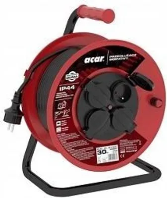 Image de ACAR Acar PZ-4Z/ST H05RR-F 3GX1.5 30M Retractable extension cable