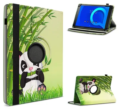 Produktbild von Tablet Hülle für Telekom T Tablet Tasche Schutzhülle Case 360 Grad Drehbar CoverFarbe 360 Uni:Motiv 11