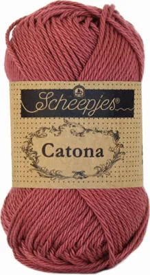 Produktbild von Scheepjes Catona 50g (396) - Rose Wine