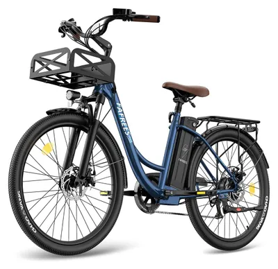 Produktbild von Elektrisches Fahrrad FAFREES F26 Lasting - Motor 250W Akku 36V25Ah 26x1.95 Zoll Reifen Mechanische Scheibenbremsen - Blau