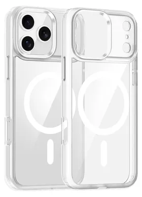Obrázek produktu pro Pro Apple iPhone 17 Pro Max Camera Ring MagSafe Hybrid Protective Cover Transparent