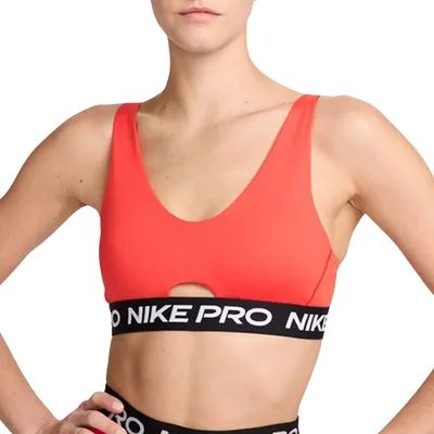 Produktbild von Nike Dri-FIT Indy Plunge Medium Support Sport-BH Damen