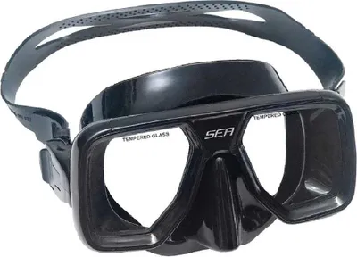 Image de Abysstar Sea Masque de plongée Noir Hommes,Femmes Noir One Size