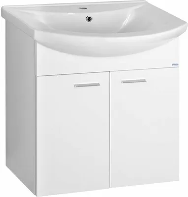 Zdjęcie produktu dla Szafka dolna ZOJA 61,5x74x32,5 cm, biała, 2x drzwi