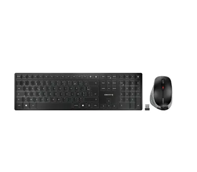 Image de Ensemble clavier et souris sans fil CHERRY DW 9500 SLIM, AZERTY français