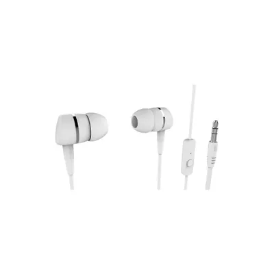 Image de ViVanco™Smartsound Headset Casque intra-auriculaire filaire Appels/Musique Blanc