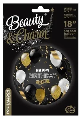 Zdjęcie produktu dla Folienballon Happy Birthday To You 45cm (Party - Balony)