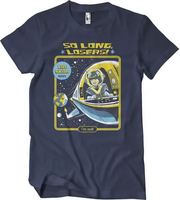 Produktbild von So Long Losers T-Shirt - XX-Large - Navy