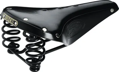 Produktbild von Brooks Flyer, Fahrradsattel, Stadt, Männer, Schwarz, Einfarbig, Leder