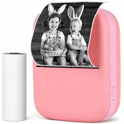 Produktbild von Tragbarer Thermodrucker für Fotos, Bluetooth, 300 DPI, 80 mm