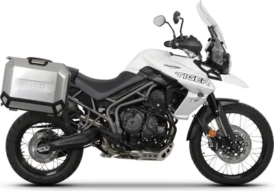 Produktbild von SHAD 4P System Montagesatz (seitlich) - Kompatibel mit TRIUMPH Tiger 800