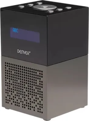 Produktbild von Denver Denver Radiowecker - DAB-Radio - Doppelter Wecker und Dimmer - Digitaler Wecker - FM-Radio - CRD510 - Schwarz