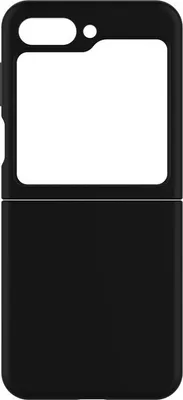 Image de QDOS, étui pour Samsung Galaxy Z Flip 5 Touch avec intérieur en microfibre, noir